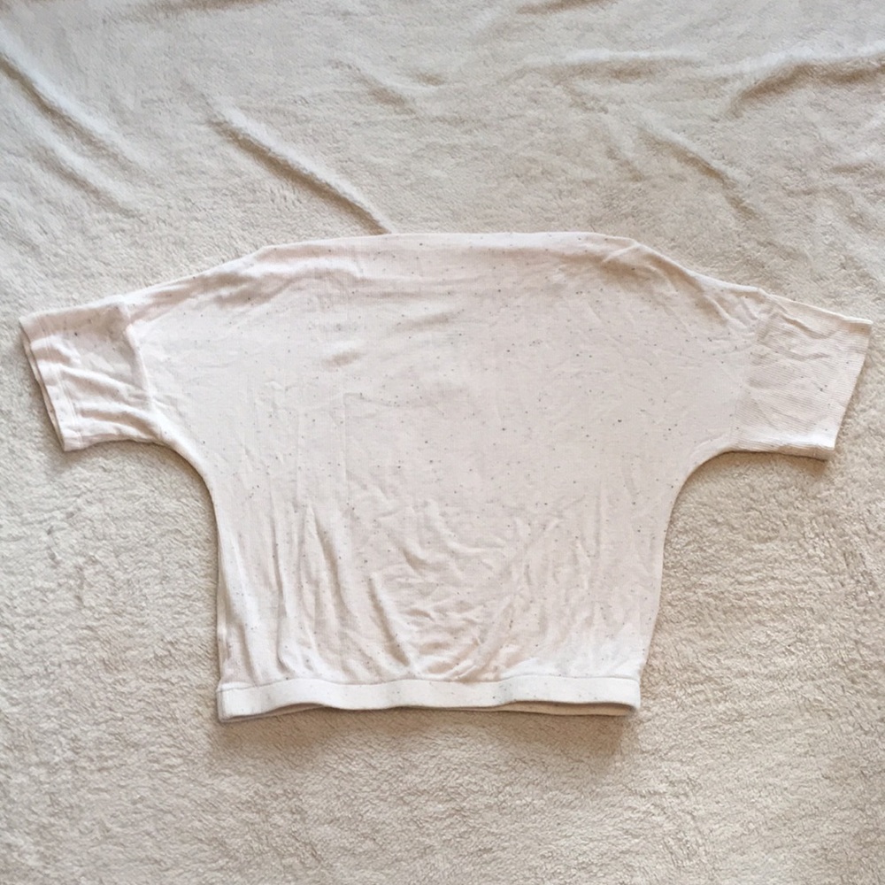 American Eagle Cinched Off-the-shoulder Tee